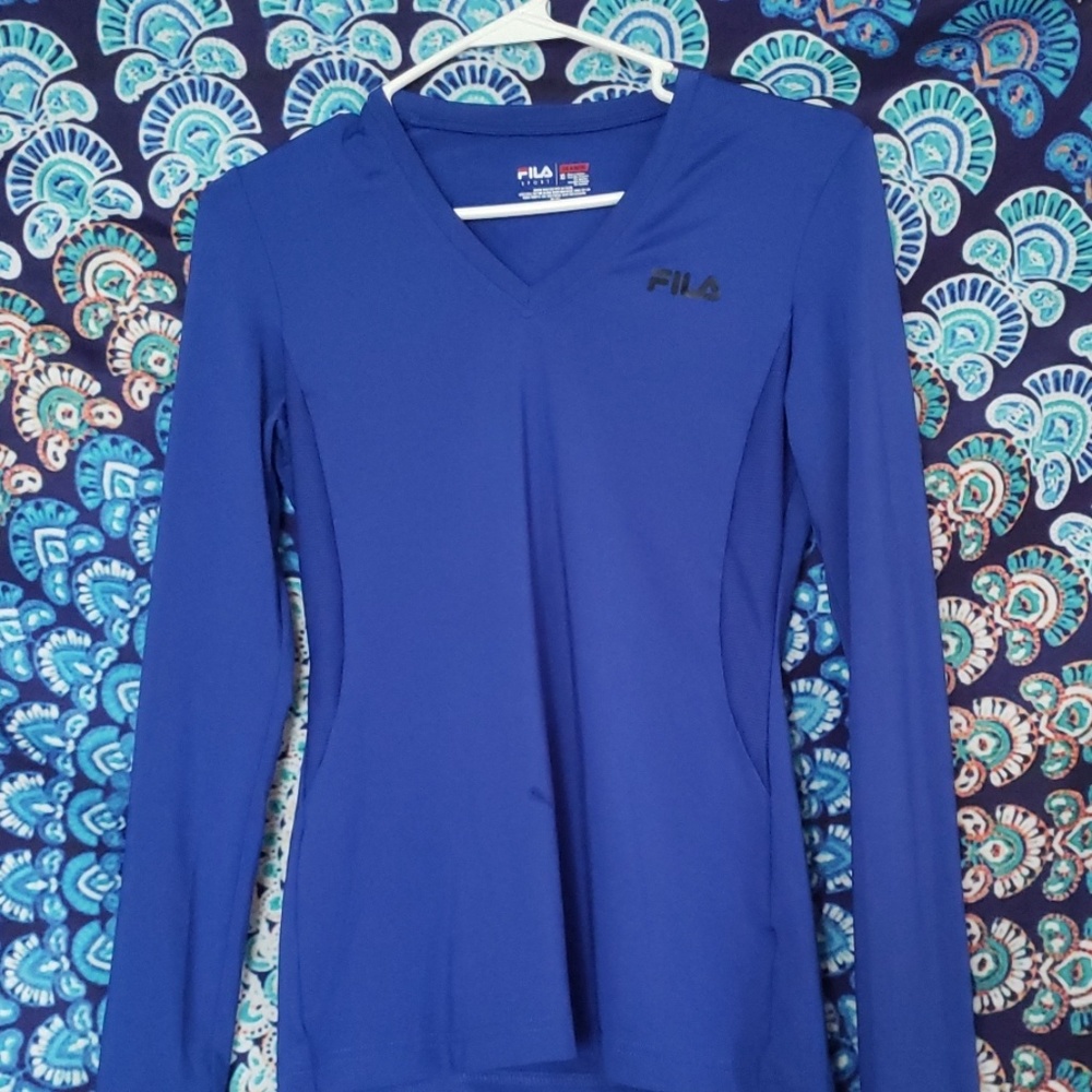 Blue fila longsleeve